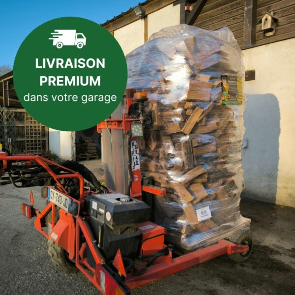 Livraison à domicile bois de chauffage étuvé extra sec