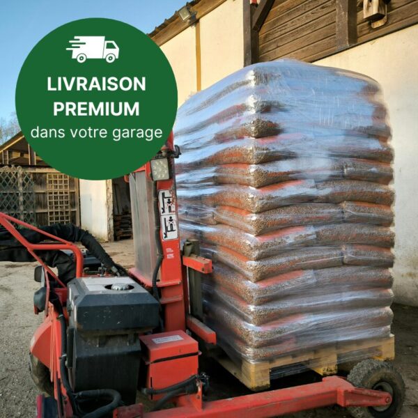 Livraison à domicile granulés de bois