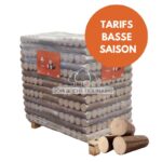 Bûches compressées