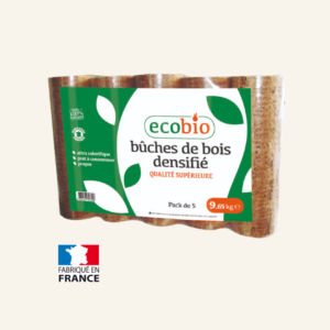 Bûches compressées confort – Pack de 5 bûches